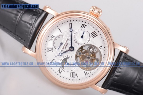1:1 Clone Patek Philippe Grand Complication Watch Rose Gold 5140WR (AAAF)